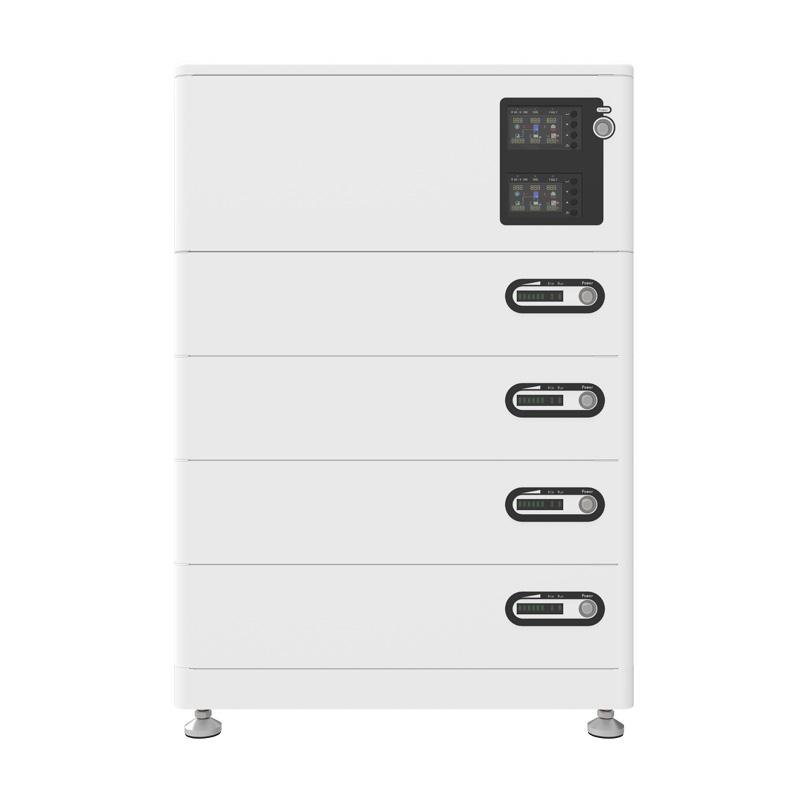 All-in-one-Stacked-Single- oder Split-Phase-Hybrid-ESS (netzunabhängig).